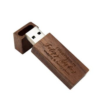 New Style Wood Rectangular shape 8GB16GB USB Flash Drives USB 2.0 Flash Drive Wood High popular 32GB 64GB Flash Drive With Logo